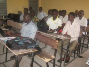 Formation Afripédia à l'université de Ndjamena