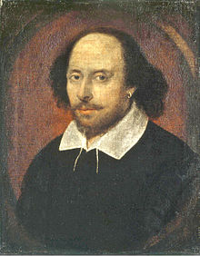 Portrait de William Shakespeare, peut-être par le peintre John Taylor, huile sur toile, 1610