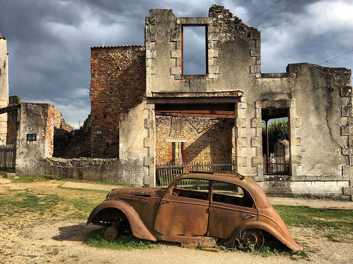 1ere photo gagnante : Village martyr d'Oradour-sur-Glane par Davdavlhu