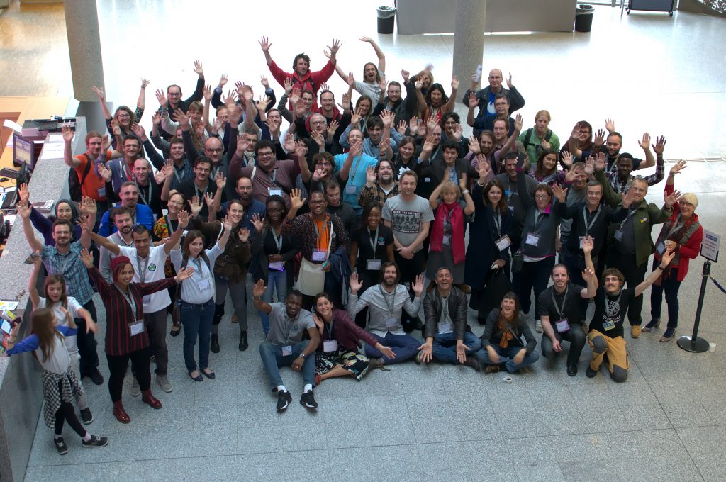 Photo du groupe Wikiconvention francophone 2017