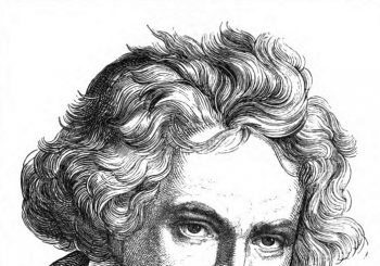 Droit d'auteur, filtres de contenu et Beethoven (gravure de E. E. Sachse issue du domaine public)