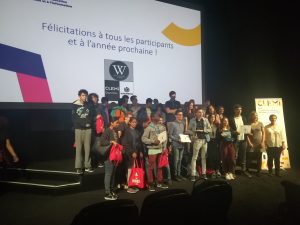 Remise des prix 2018 du Wikiconcours lycéen au centre pompidou