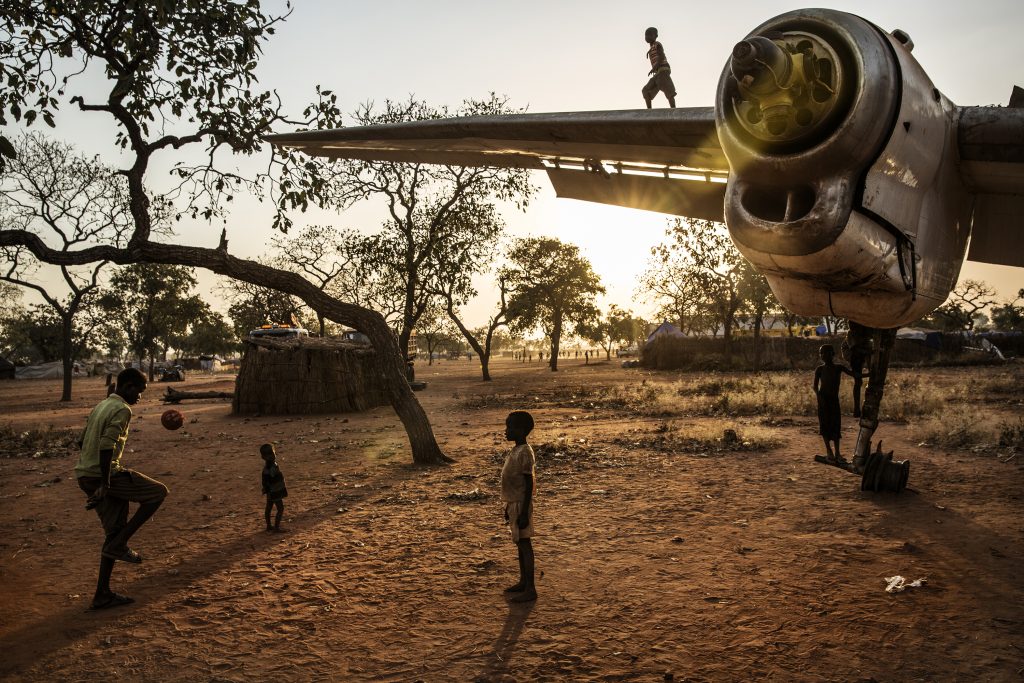 Enfants du camps de réfugiés de Yida. Sud Soudan. 1er prix Wiki Loves Africa 2019. Auteur: Marco Gualazzini