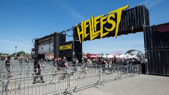 Entrée du Hellfest 2017.