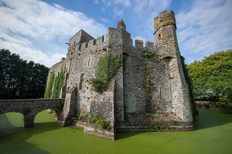 Château de Pirou, Manche.