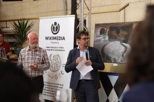 Henri Verdier au Wikicheese 2022, à Bruxelles