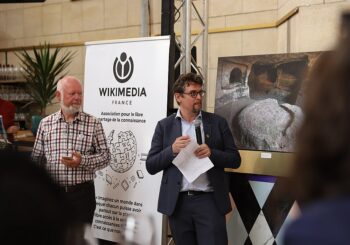 Henri Verdier au Wikicheese 2022, à Bruxelles