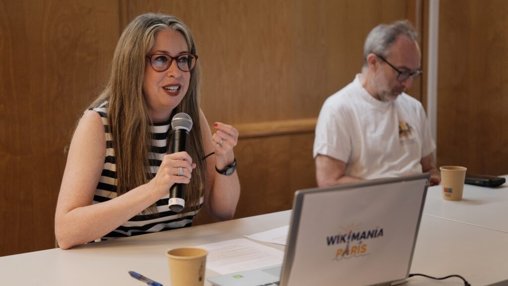 Discours de Bernadette Meehan à la conférence de presse Wikimania Paris - 21 juillet 2026